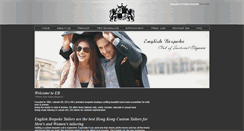 Desktop Screenshot of englishbespoketailors.com